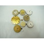 Assorted watch movements