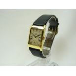 Gents Vintage Gold IWC Wrist Watch