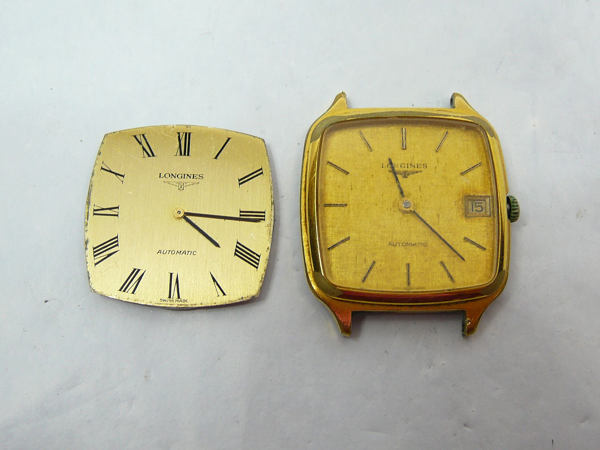 2 Longines watch movements