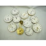 Assorted pocketwatch movements