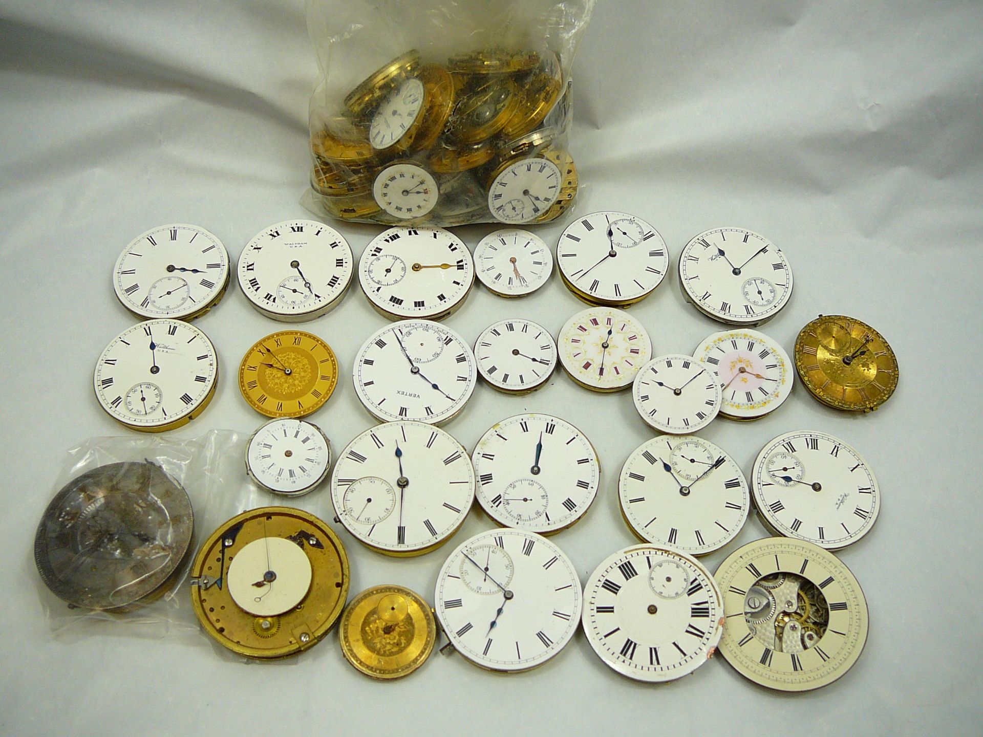 Assorted pocketwatch movements