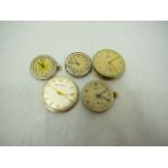 Assorted watch movements