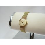 Ladies Vintage gold Omega Wrist Watch