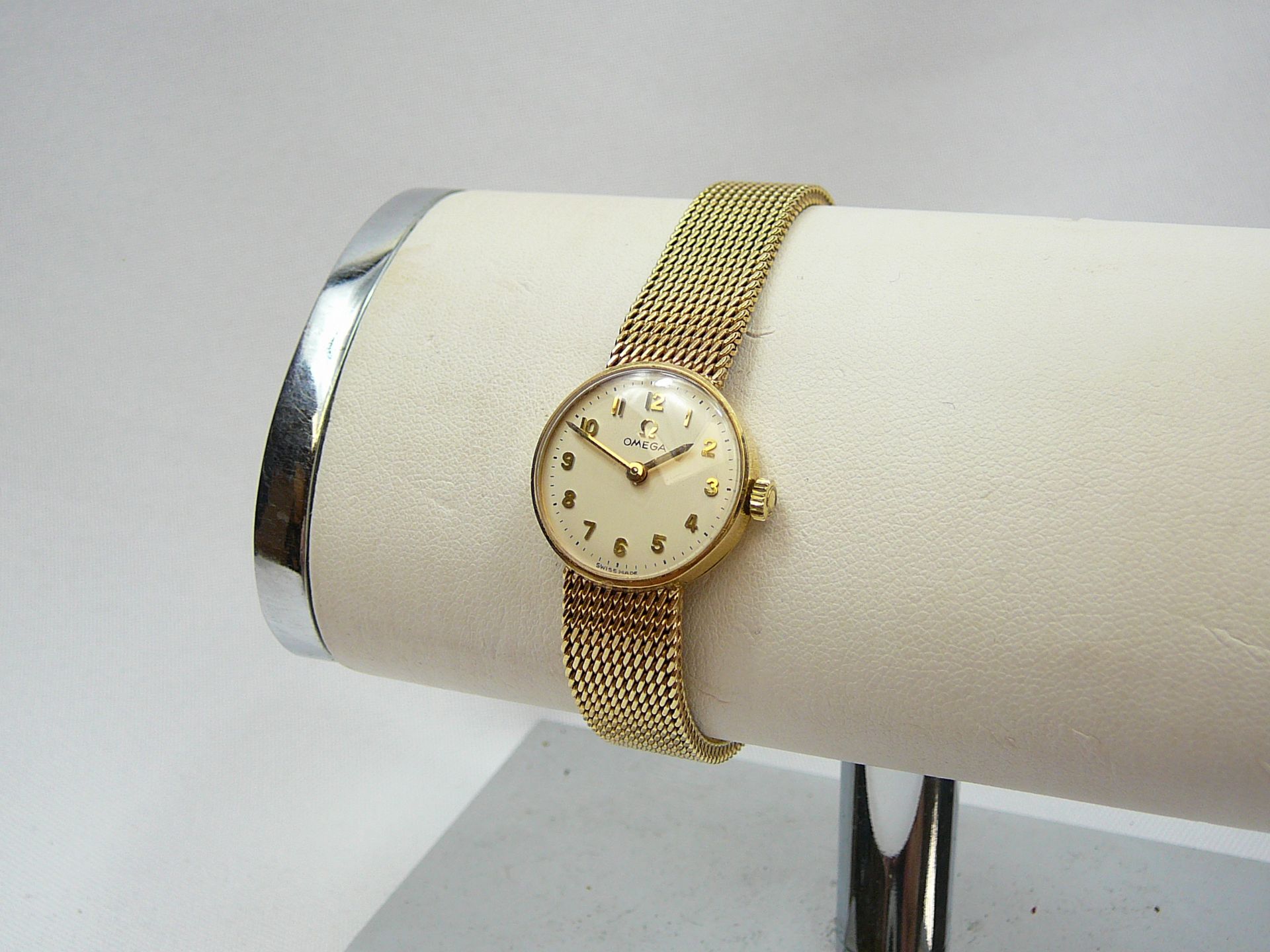 Ladies Vintage gold Omega Wrist Watch
