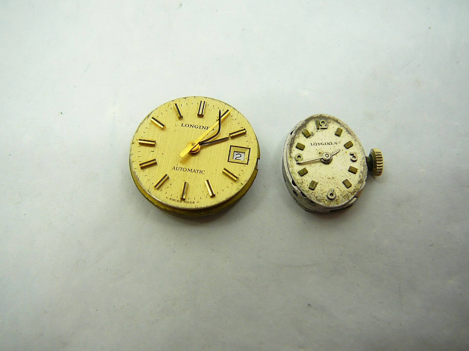 2 Ladies Longines watch movements