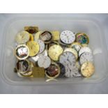 Assorted quartz watch movements