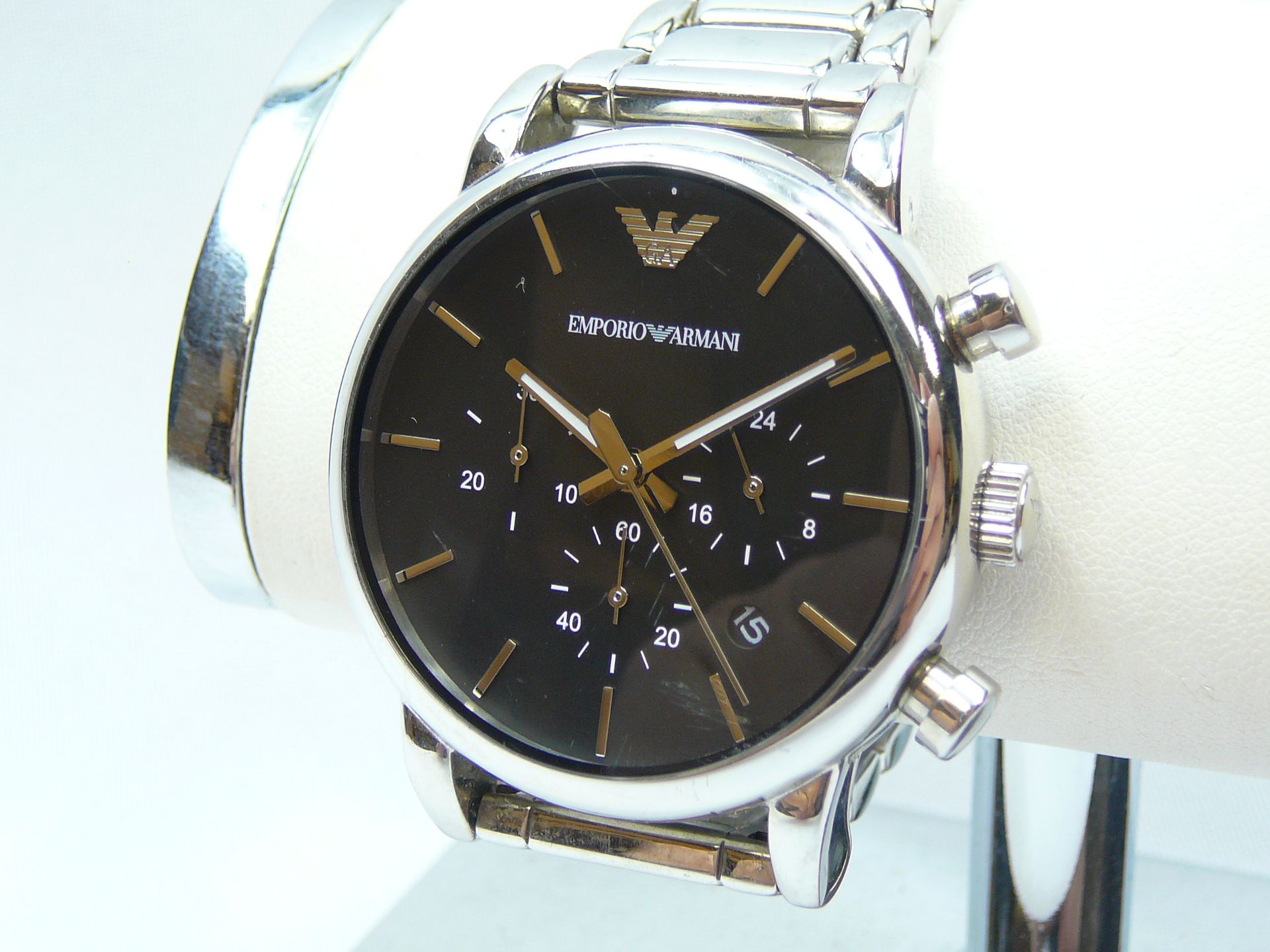 Gents Emporio Armani Wrist Watch - Image 2 of 3