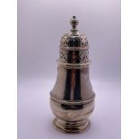 Sterling silver sugar caster London circa 1901 by CSH