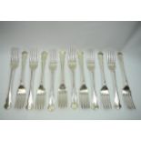 50 piece silver cutlery canteen