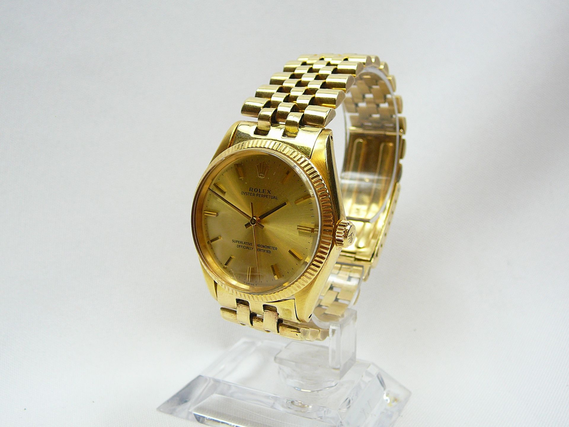 Gents Gold Rolex Wrist Watch