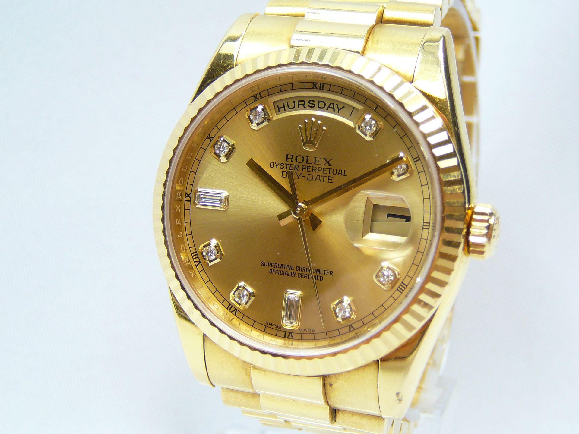 Gents Gold Rolex Wrist Watch - Image 2 of 6