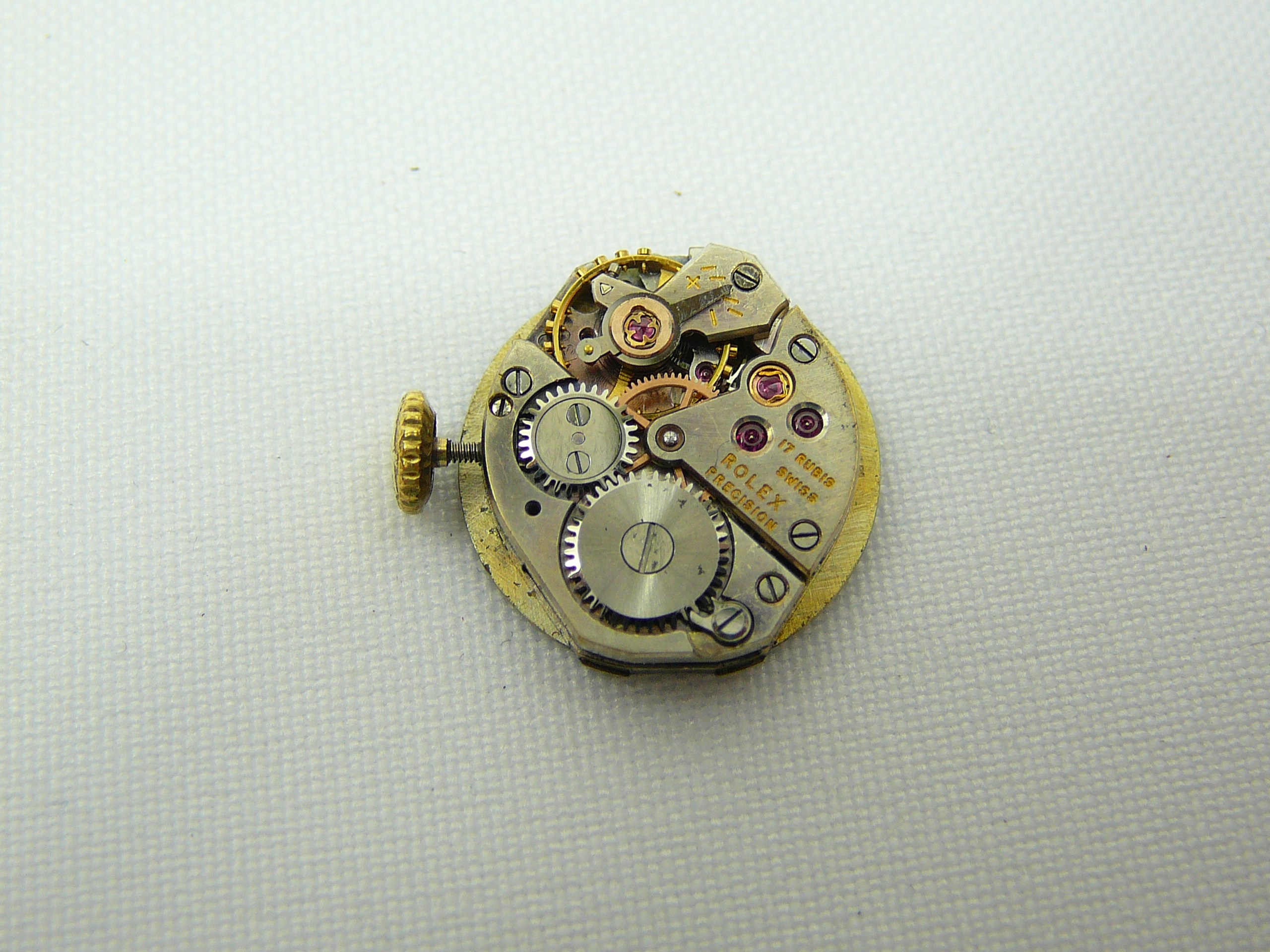 Ladies Rolex watch movement - Image 2 of 2