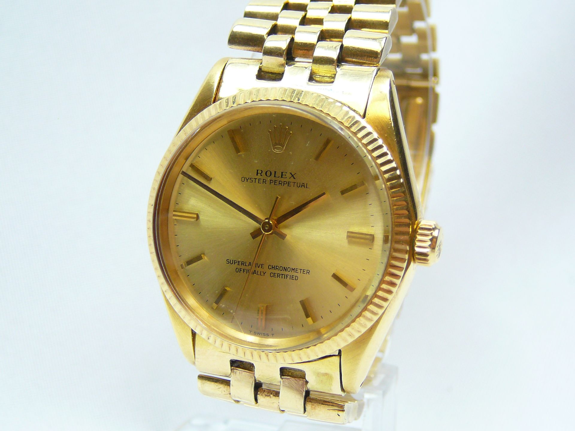 Gents Gold Rolex Wrist Watch - Image 2 of 6