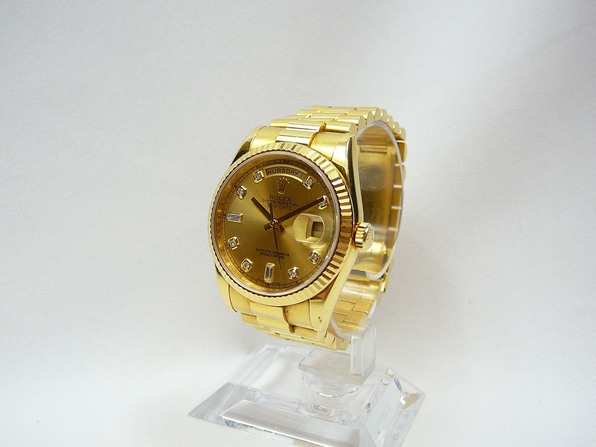 Gents Gold Rolex Wrist Watch