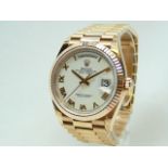 Gents Gold Rolex Wrist Watch