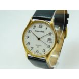 Gents Gold Mappin & Webb Wrist Watch