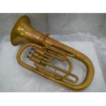 Brass euphonium