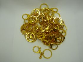 43 plated key rings