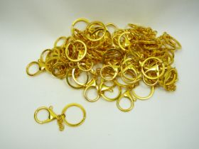 43 plated key rings