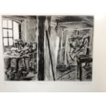 Arturo Di Stefano (1955) a framed and glazed print 6/10 Studio Study ll signed in pencil lower right