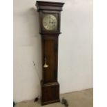 An oak longcase case William Blandford, Drayton.