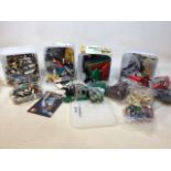 Four tubs of loose Lego - includes a tub of mini figures, a tub of loose pieces and Star Wars Lego