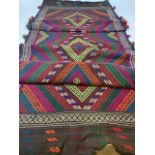 Old Suzni Kilim runner W:78cm x H:256cm