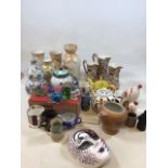 A mixed quantity of ceramics - Some items A/F