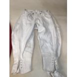A quantity of vintage cotton breeches and shorts