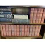 Books. International library of famous literature (20vols) also with some bibles.