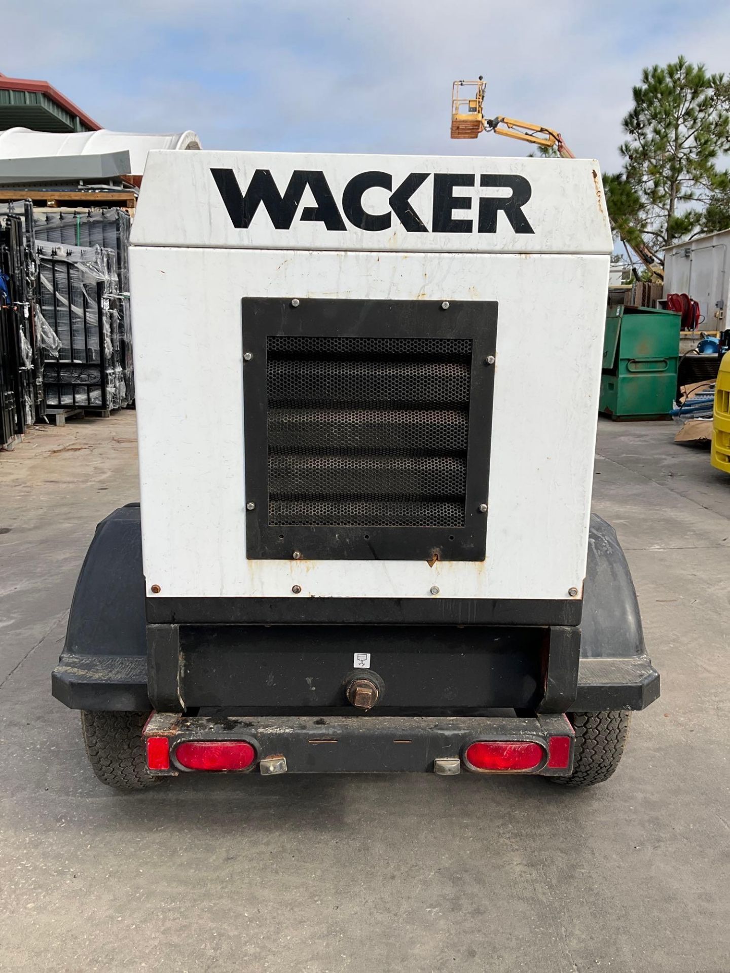 WACKER G25 20 KW GENERATOR, DIESEL, TRAILER MOUNTED,ISUZU ENGINE, APPROX PHASE 3/1, APPROX 208/480-1 - Image 7 of 26