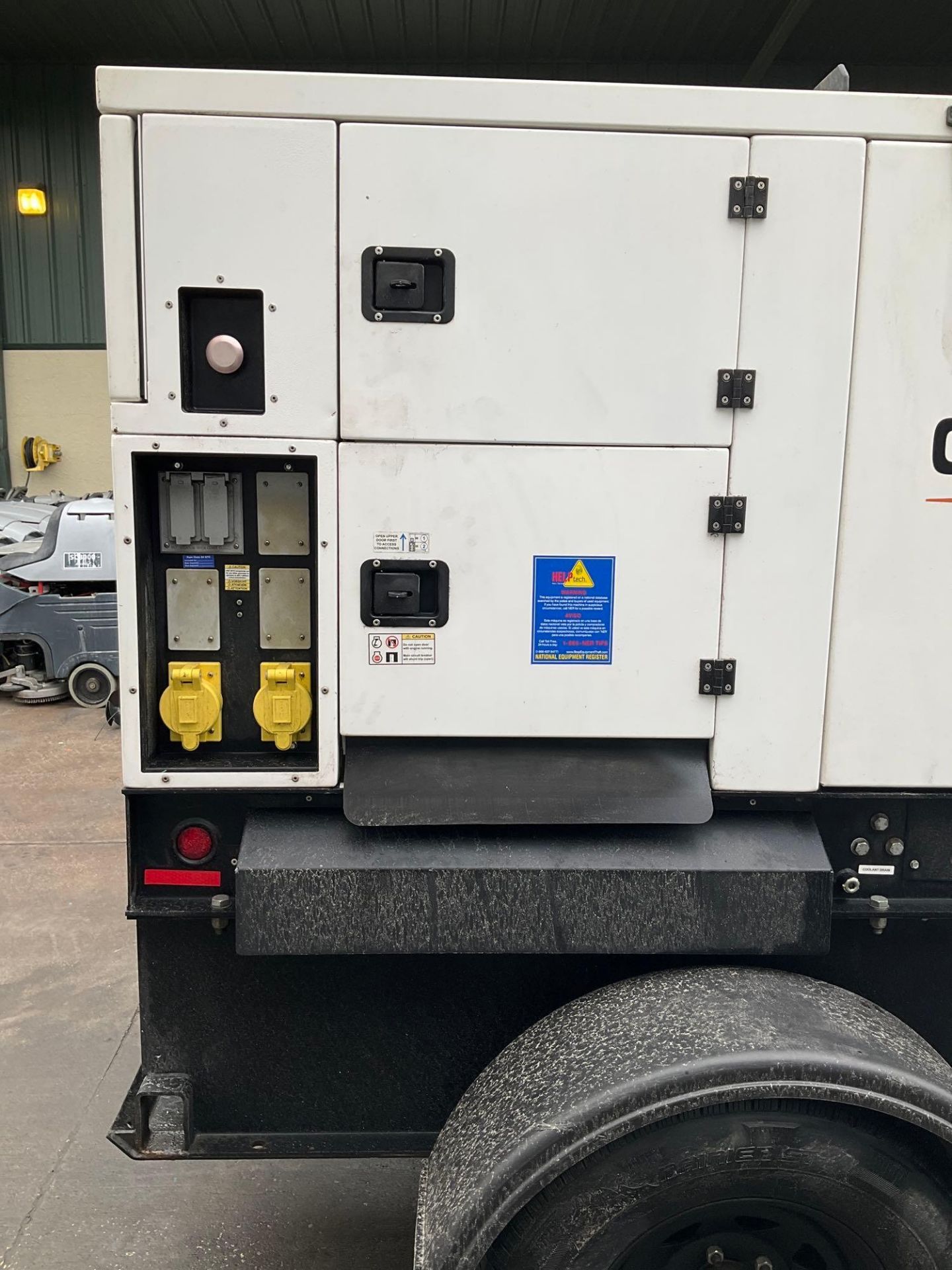 2018 GENERAC MAGNUM GENERATOR MODEL MMG25IF4, TRAILER MOUNTED, ISUZU ENGINE, DIESEL, APPROX PHASE 1/ - Image 16 of 30