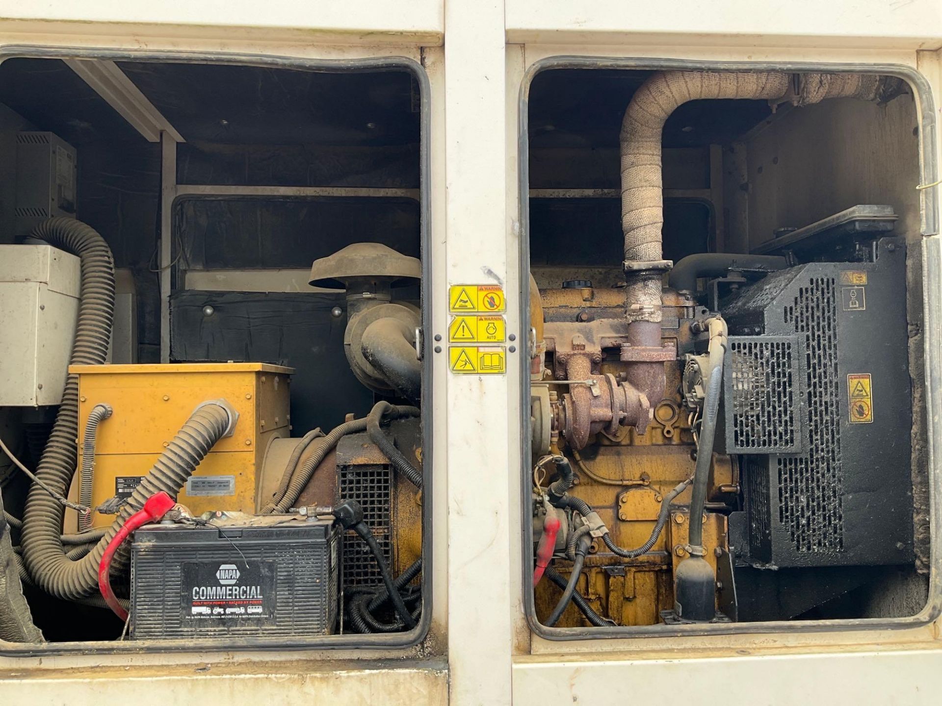 CATERPILLAR GENERATOR MODEL XQ60-4, DIESEL, PERKINS ENGINE, APPROX PHASE 3, APPROX RATED STAND BY PO - Image 21 of 28