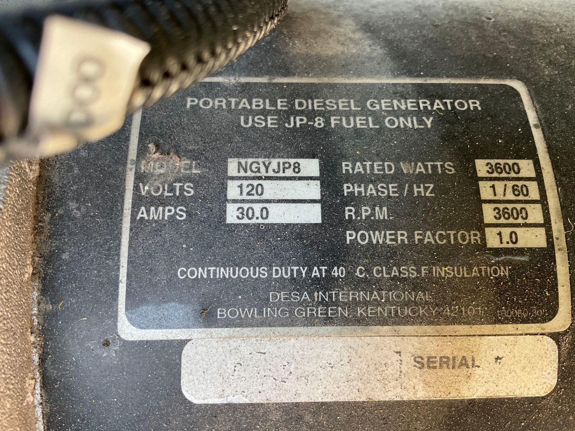 PORTABLE SPACE HEATER-DIESEL FUELED, APPROX INPUT 120 V , PHASE 1 - Image 16 of 17