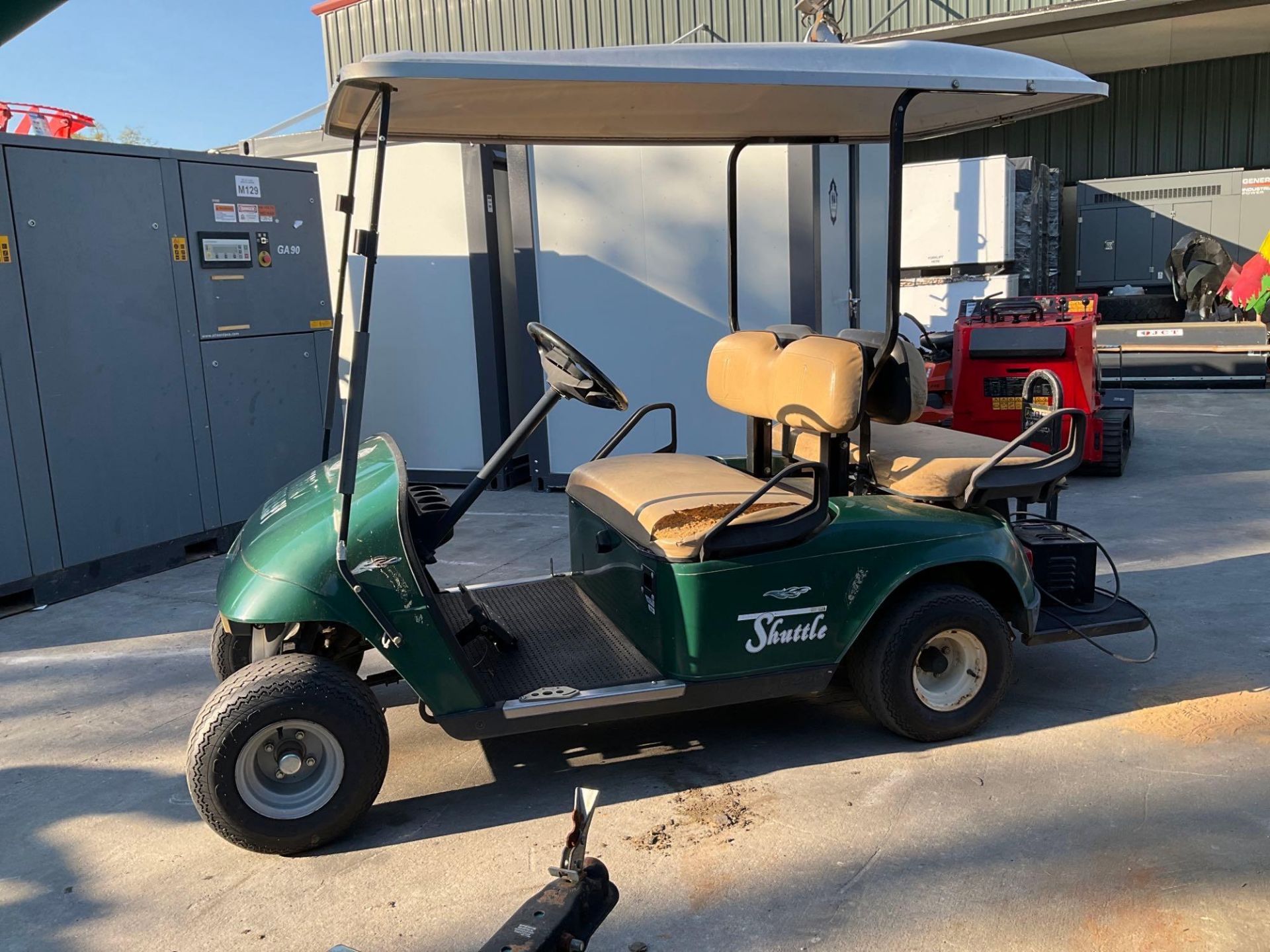 EZ-GO TEXTRON GOLF CART MODEL S2+2E, ELECTRIC, BILL OF SALE ONLY, RUNS & DRIVES, POWER WISE 36V BATT - Image 2 of 12