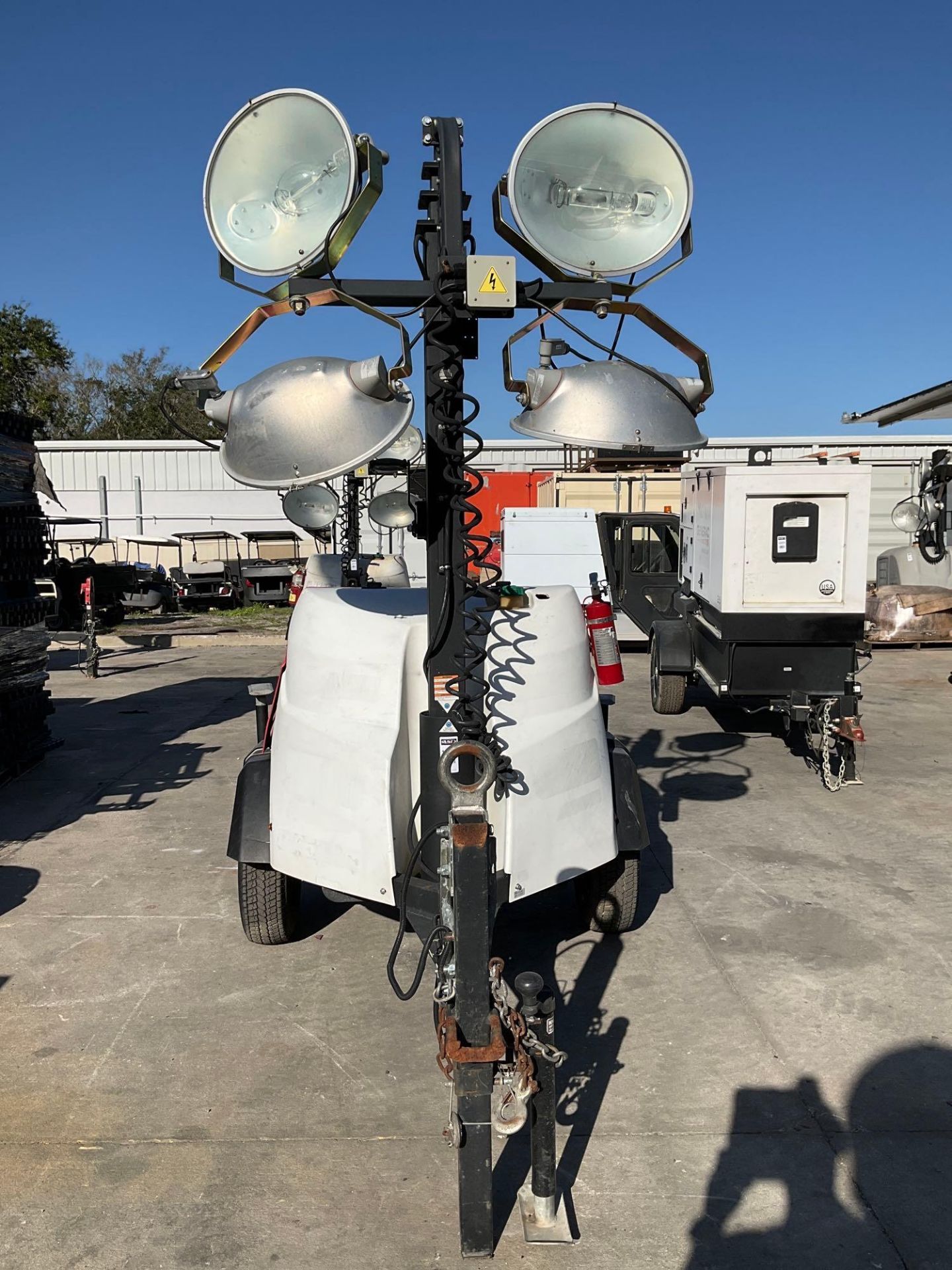 2017 GENERAC MAGNUM LIGHT TOWER MODEL MLT6SM, DIESEL,MITSUBISHI ENGINE, TRAILER MOUNTED, PHASE 1, AP - Image 15 of 20