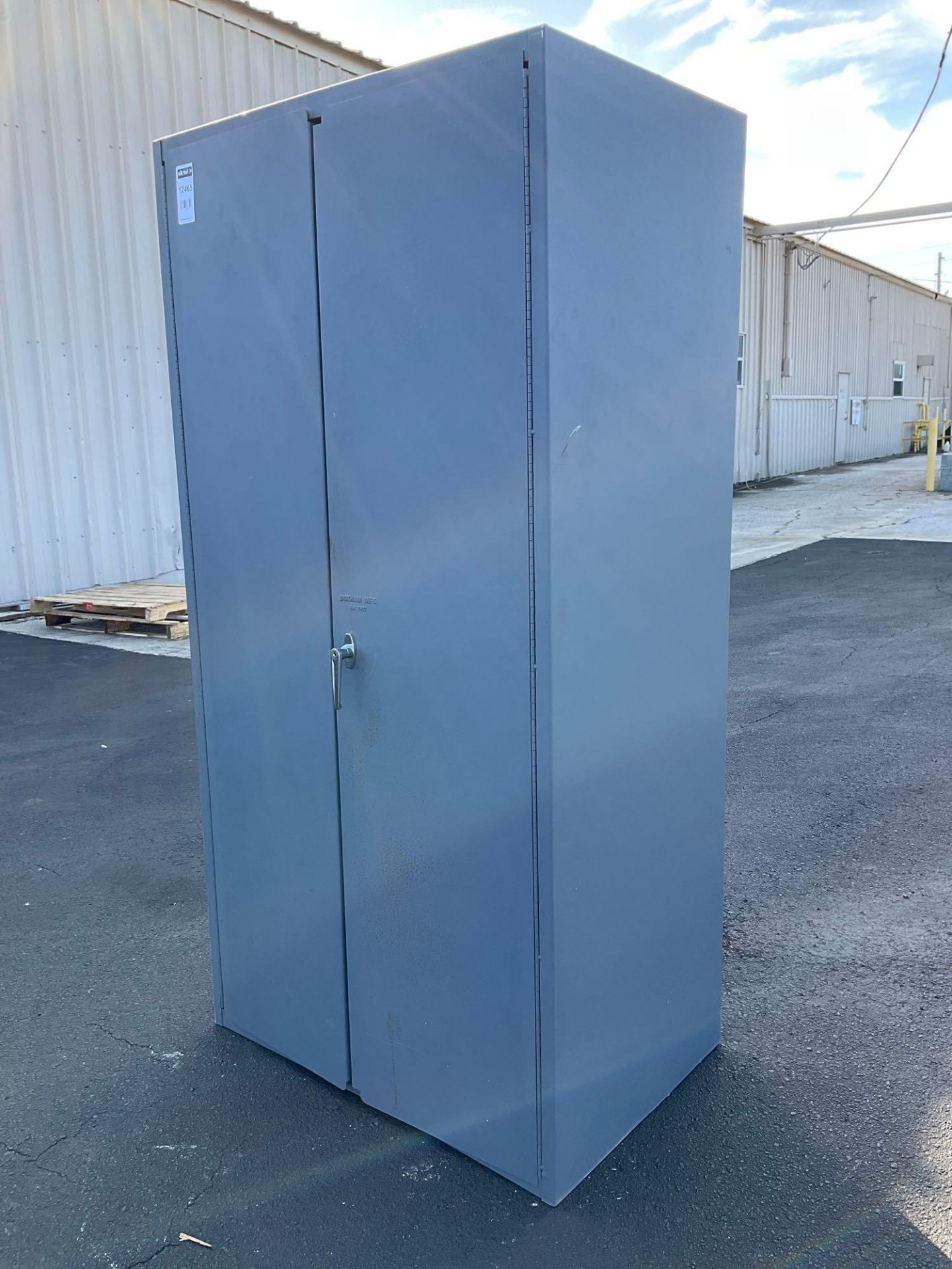 DURHAM INDUSTRIAL CABINET WITH CONTENTS , APPROX 36" W x 24” L x 72” T - Image 3 of 12