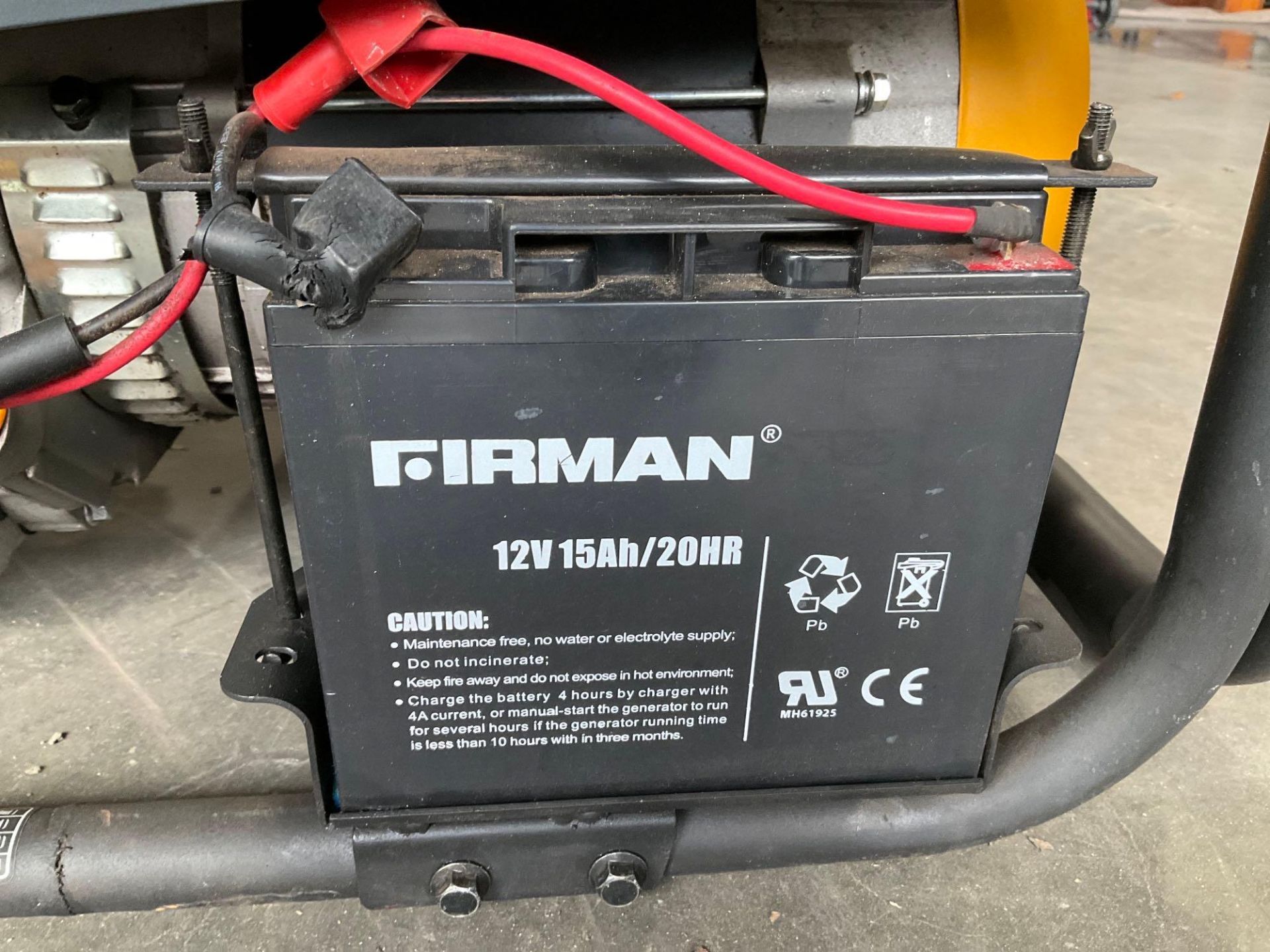 UNUSED FIRMAN DUEL FUEL GENERATOR MODEL HO7552 REV 1 WITH FIRMAN 439cc OHV MOTOR, SINGLE PHASE, APPR - Image 11 of 14