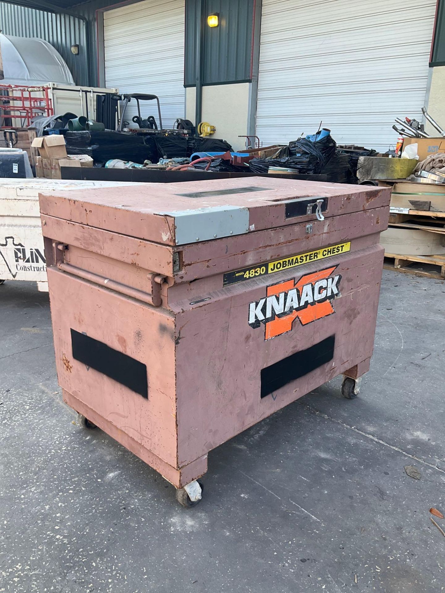 KNACK JOBMASTER CHEST INDUSTRIAL TOOL BOX ON WHEELS MODEL 4830 - Image 3 of 6