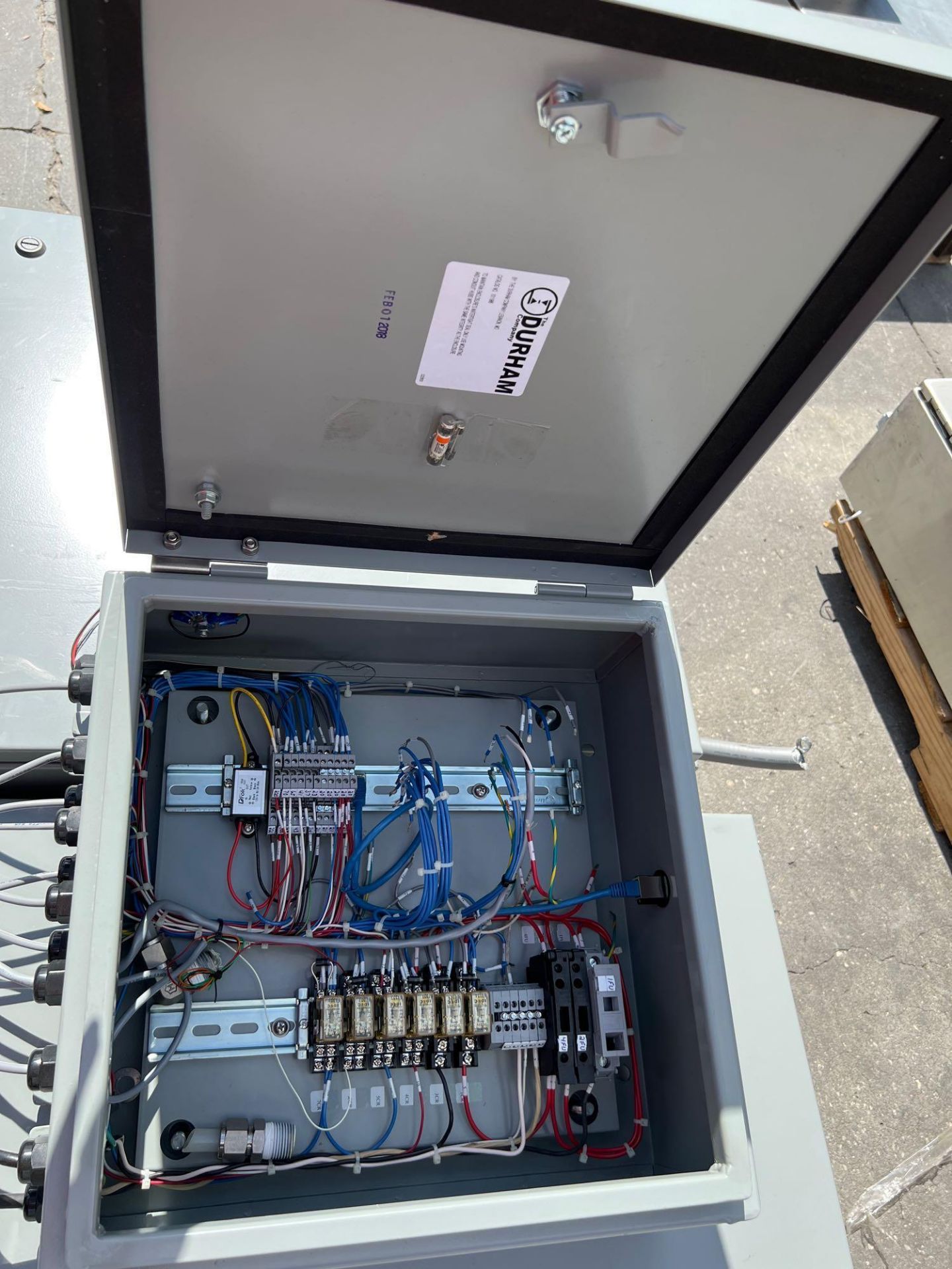 UNUSED ELECTRICAL CONTROL PANEL ENCLOSURES, QTY 2 SCE-30EL2412LP, QTY 1 DURHAM ELECTRICAL PANEL CATA - Image 7 of 10