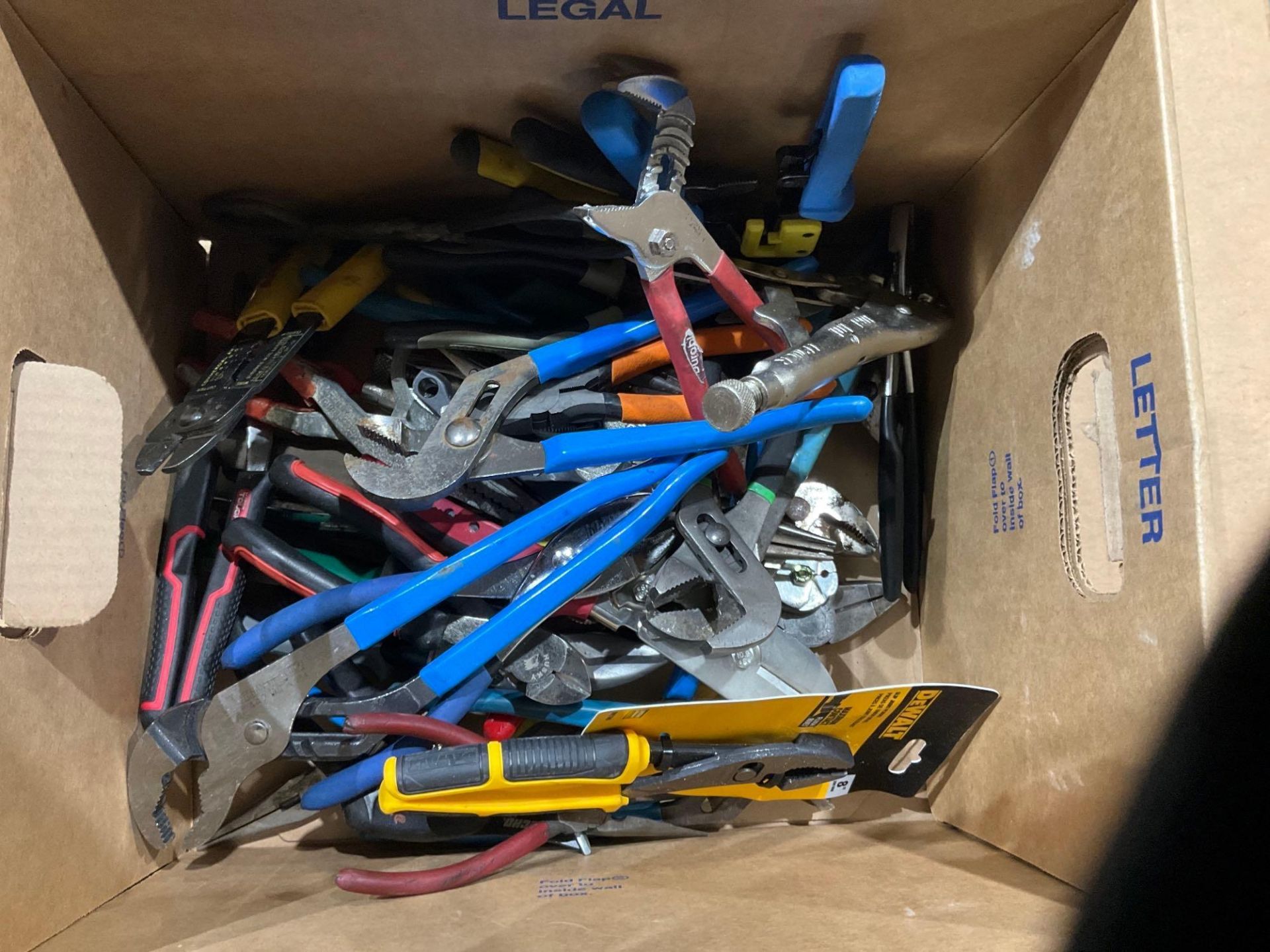 BOX OF MISCELLANEOUS TOOLS