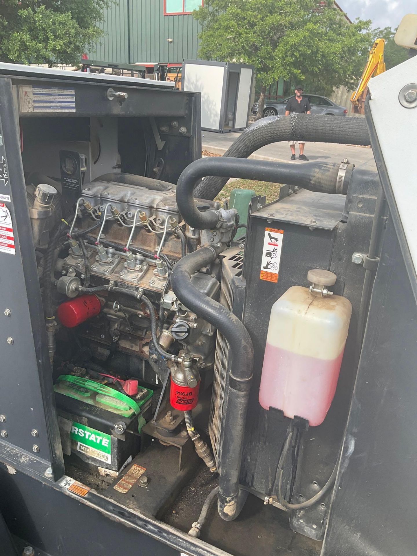 2017 GENERAC MAGNUM 25 GENERATOR MODEL MMG25FHI, DIESEL, TRAILER MOUNTED, ISUZU ENGINE, PHASE 1/3, R - Image 23 of 25