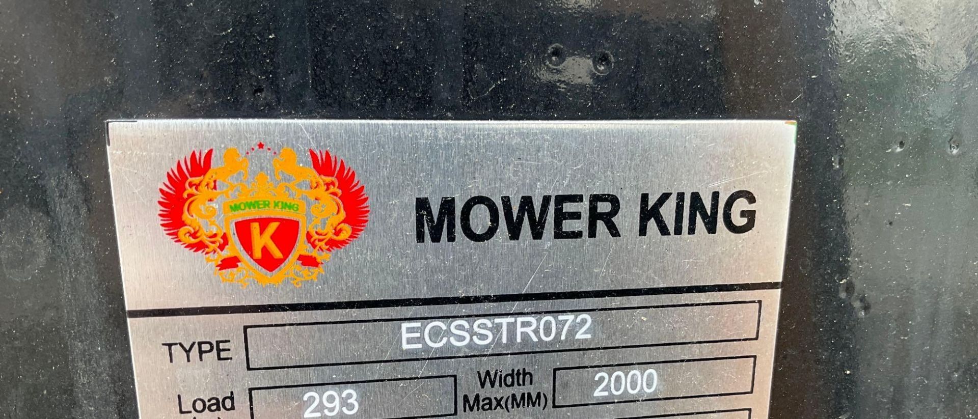 UNUSED 2022 MOWER KING TILLER ATTACHMENT MODEL ECSSTR072 FOR UNIVERSAL SKID STEER , APPROX 72” - Image 6 of 6