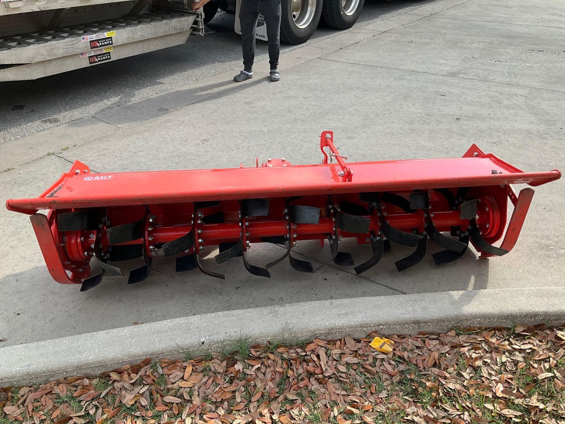 UNUSED 2022 MOWER KING HEAVY DUTY 3 POINT ROTARY TILLER ATTACHMENT MODEL TAS81 FOR UNIVERSAL SKID ST - Image 2 of 6