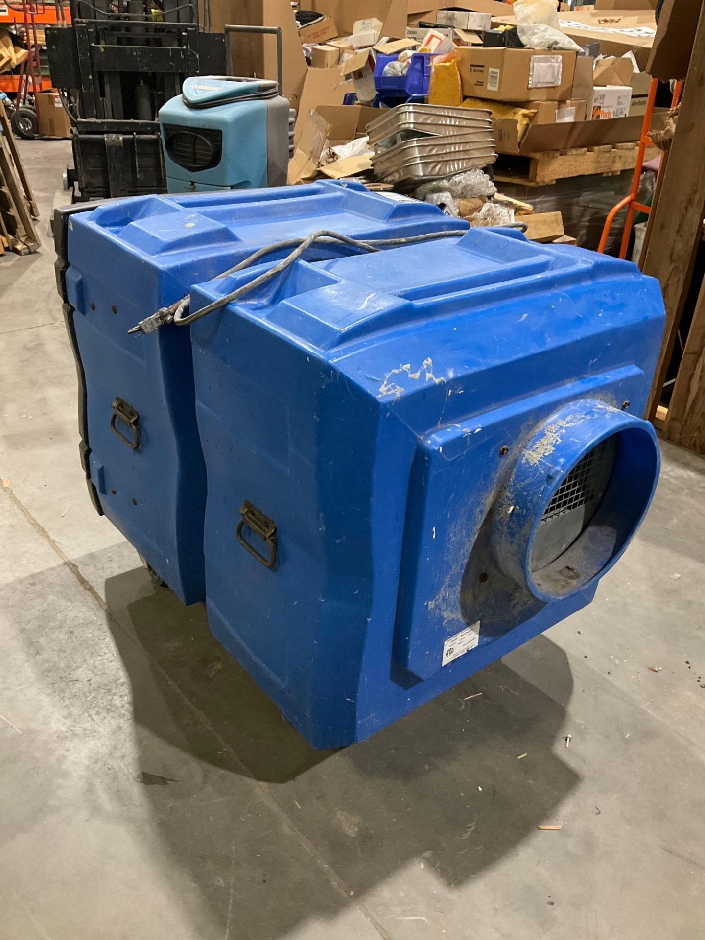 ABATEMENT TECHNOLOGIES BULLDOG NEGATIVE AIR MACHINE MODEL BD2KLA, ELECTRIC. APPROX 120 VOLTS, APPROX - Image 4 of 8