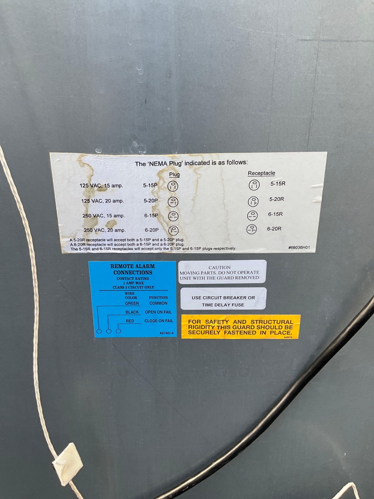 THERMO ELECTRON CORPORATION FREEZER MODEL ULT2186-9-D40, 208/230 VOLTS, 10 AMPS, 60 HZ, 1 PHASE,APPR - Image 6 of 11