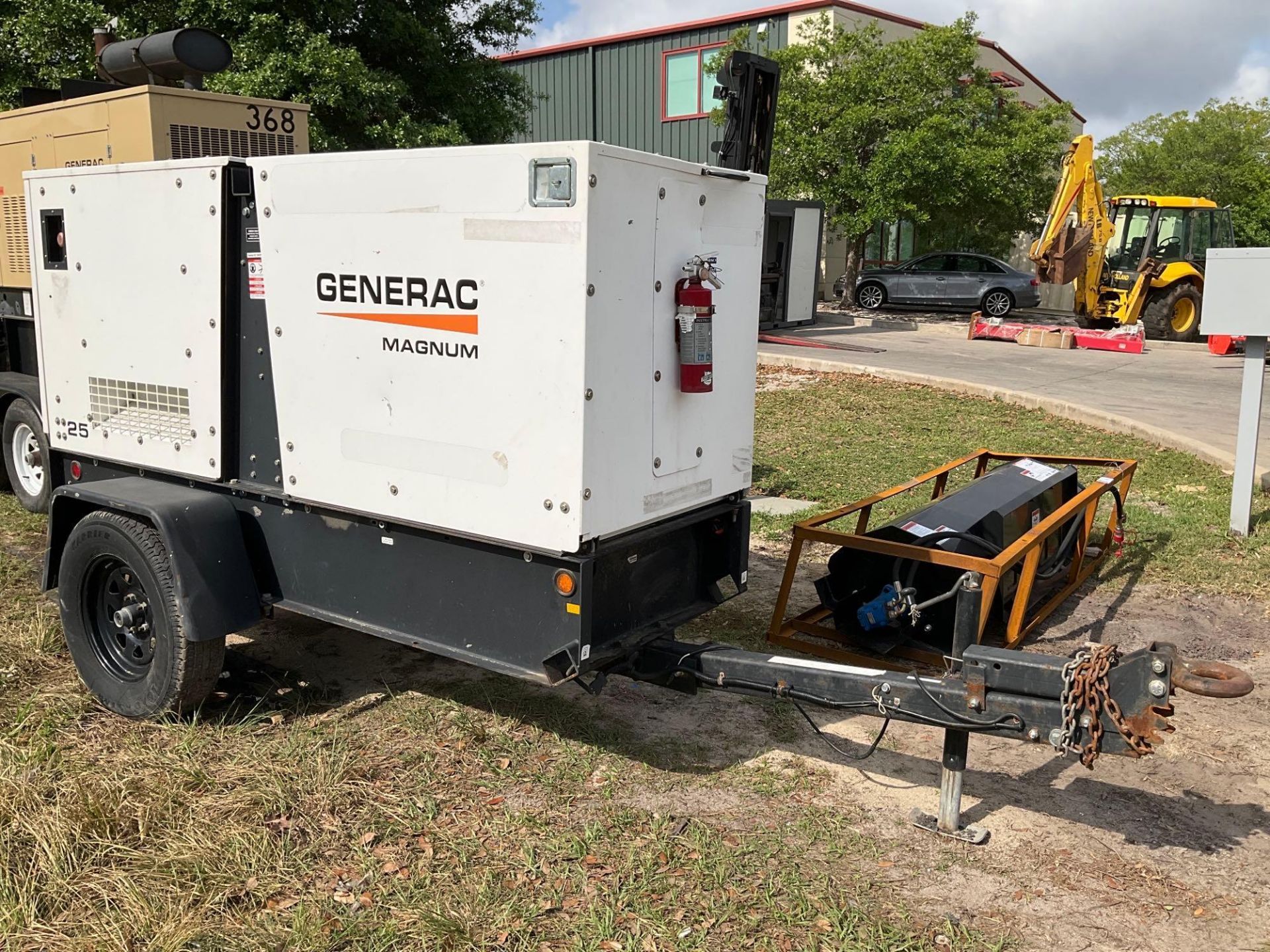 2017 GENERAC MAGNUM 25 GENERATOR MODEL MMG25FHI, DIESEL, TRAILER MOUNTED, ISUZU ENGINE, PHASE 1/3, R - Image 15 of 25