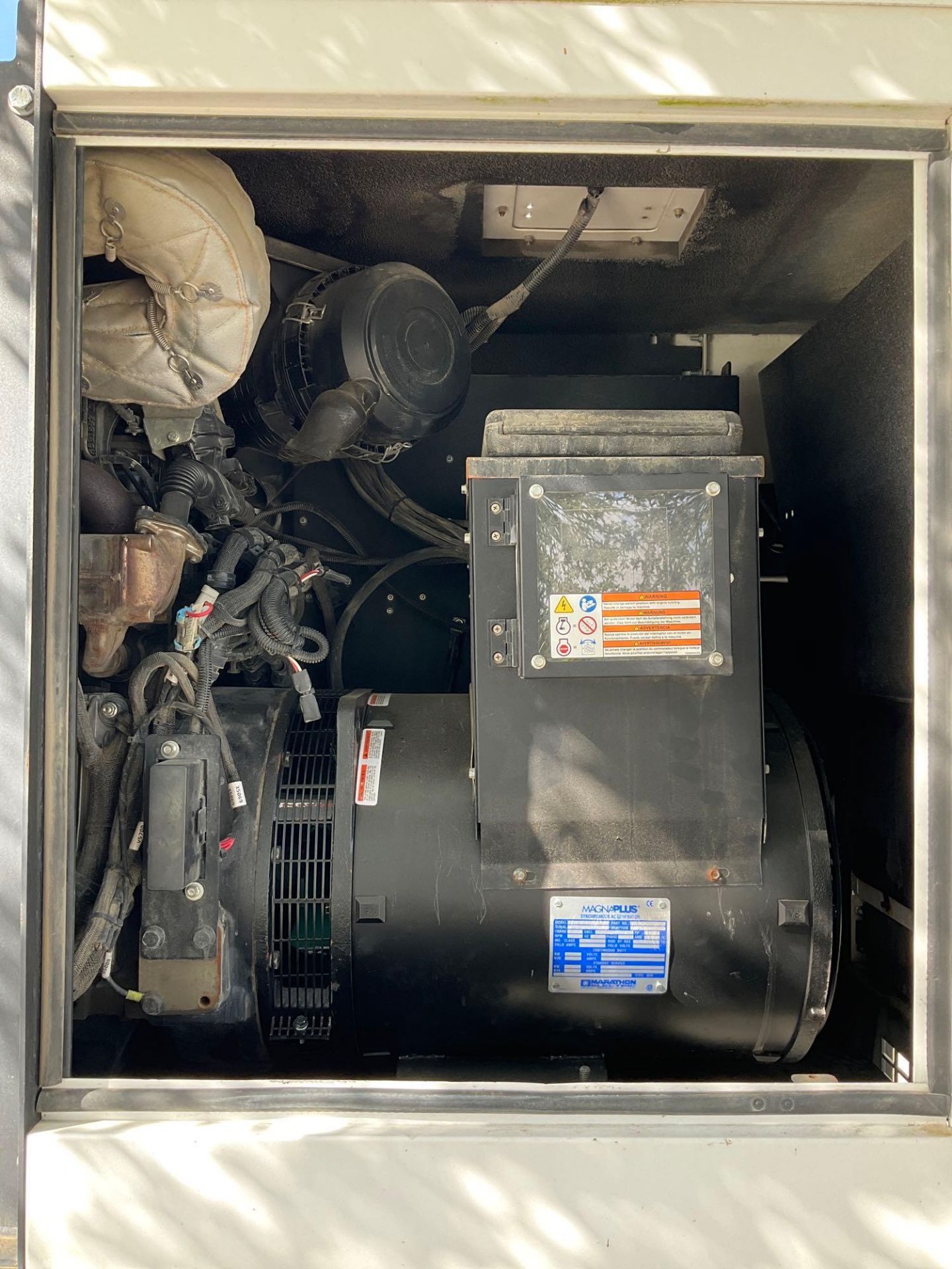 2018 GENERAC MAGNUM 75 GENERATOR MODEL MDG75, DIESEL, JOHN DEERE ENGINE, TRAILER MOUNTED, PHASE 1/3, - Image 3 of 23