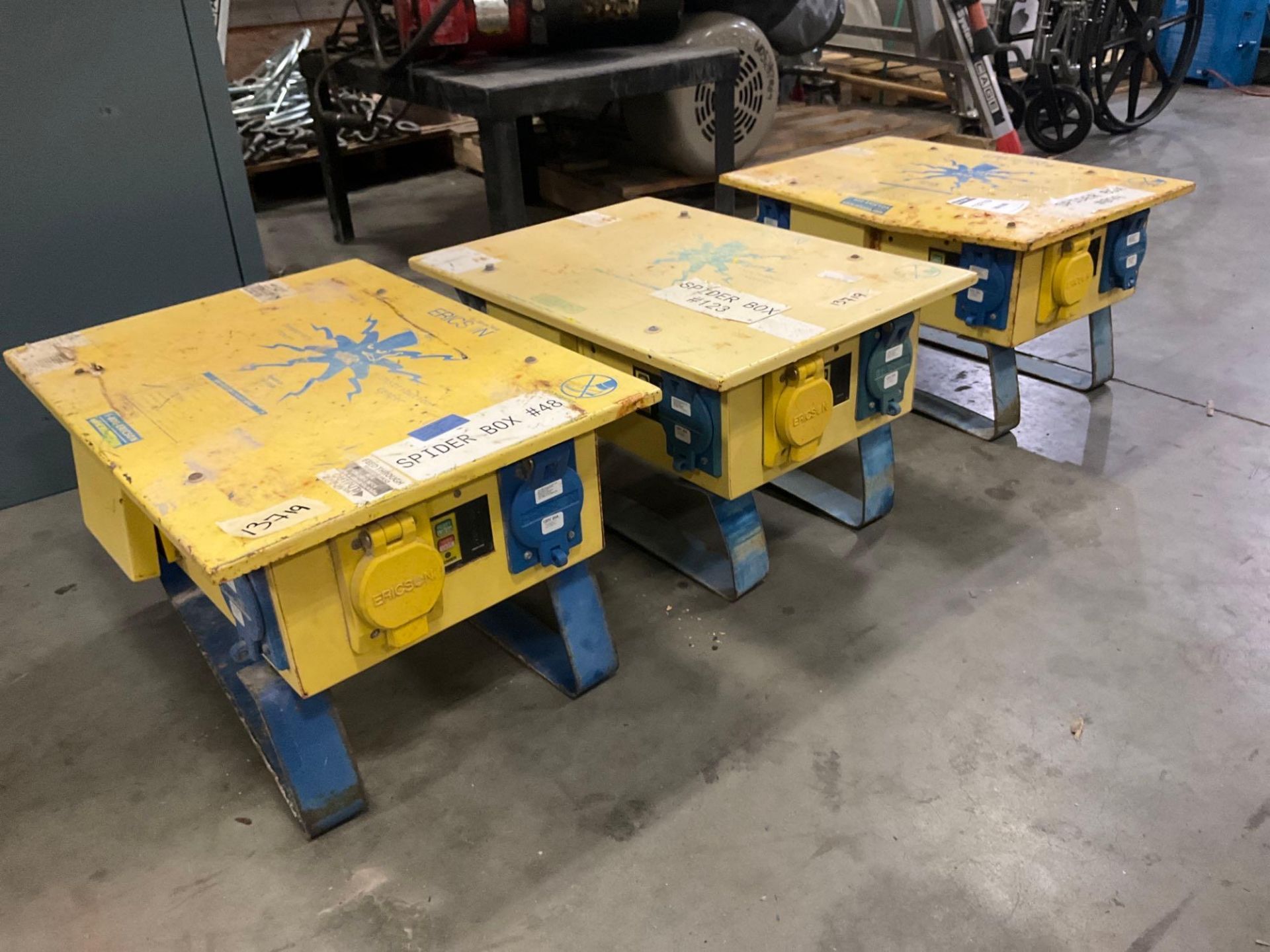 (3) ERICSON SPIDER DISTRIBUTION / TEMPORARY POWER BOX