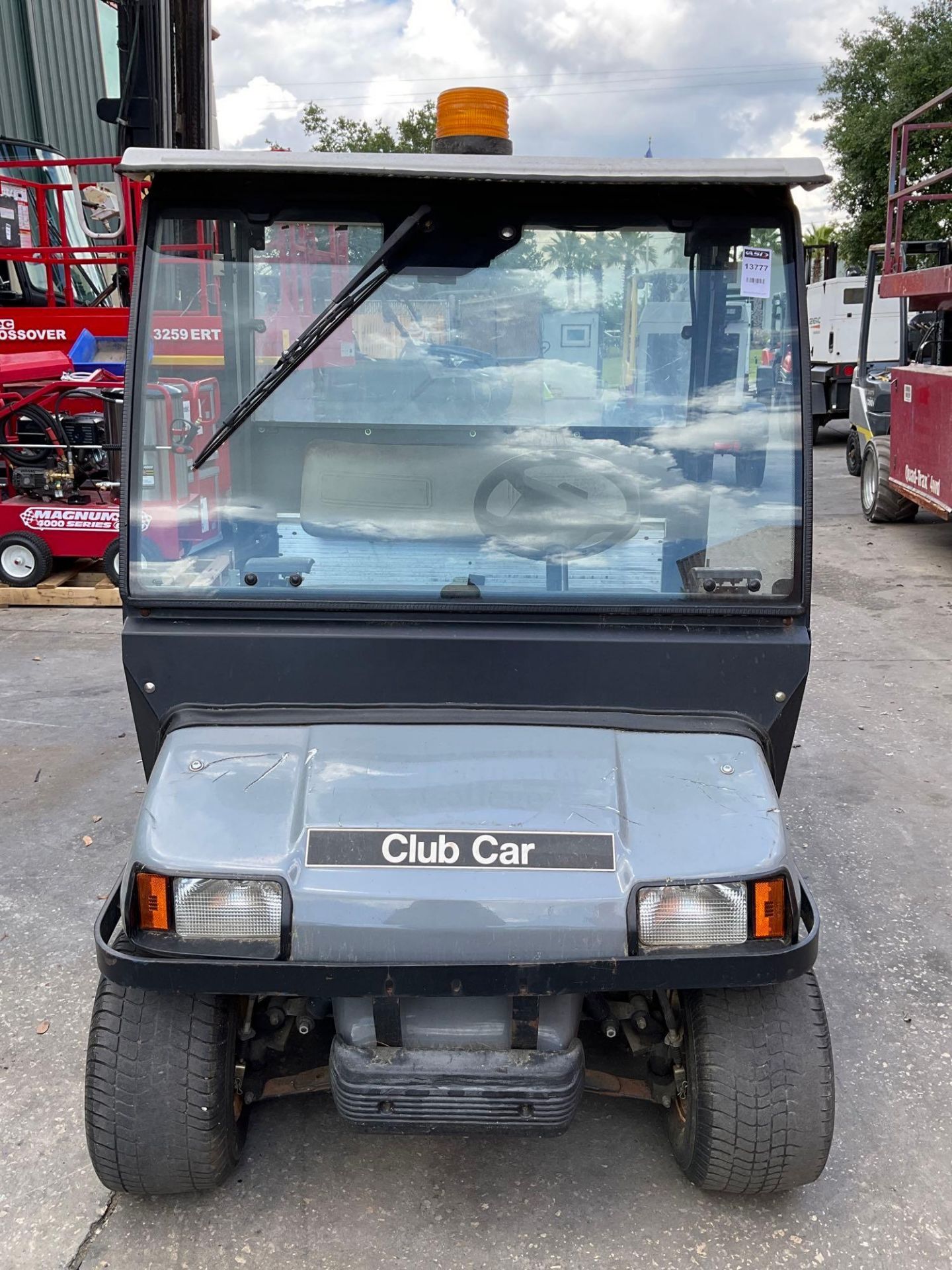 CLUB CAR CARRYALL 2 ATV, ELECTRIC, APPROX 48 VOLTS, MANUAL DUMP BED, HITCH, NEW BATTERIES, RUNS & DR - Image 8 of 11